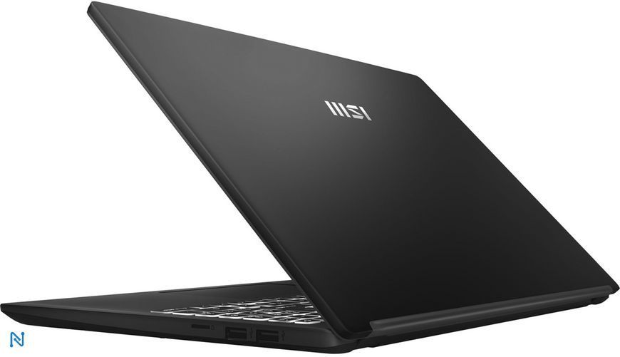 Ноутбук MSI Modern 15 B12M-020XRO 15.6" Full HD, Intel Core i5-1235U до 4.4GHz, 8GB, SSD 512GB, Intel Iris Xe Graphics, Win 11 HOME, чорний 9S7-158422-020 фото
