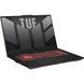 Ноутбук ASUS TUF Gaming A17 FA707NUG-HX154, AMD Ryzen 7 7445HS, 17.3" Full HD, 16/512GB, NVIDIA GeForce RTX 4050 6GB, Windows 11 Home, Mecha Gray FA707NUGHX154 фото 2