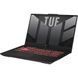 Ноутбук ASUS TUF Gaming A17 FA707NUG-HX154, AMD Ryzen 7 7445HS, 17.3" Full HD, 16/512GB, NVIDIA GeForce RTX 4050 6GB, Windows 11 Home, Mecha Gray FA707NUGHX154 фото 3