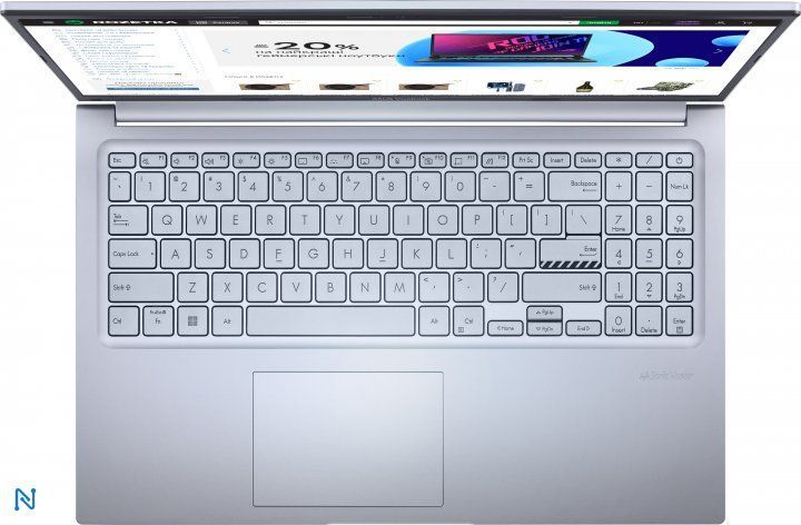 Ноутбук VivoBook 15 A1504ZA /Intel Core i5-1235U/ RAM 16 ГБ / SSD 512 ГБ/15.6" / Cool Silver/(A1504ZA-BQ357) A1504ZA-BQ357 фото