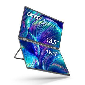 Монітор ACER Dual Portable PD193QEbmiuux,18.5" IPS ,100 Гц, 98813337 фото