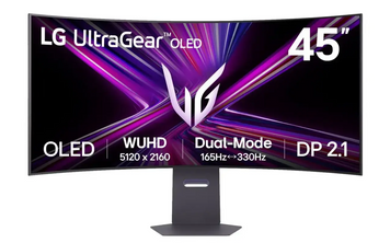 Монітор LG UltraGear OLED GX9 5K2K Dual-Mode (45GX950A-B), 45&rdquo;, 165 Гц 45GX950A фото