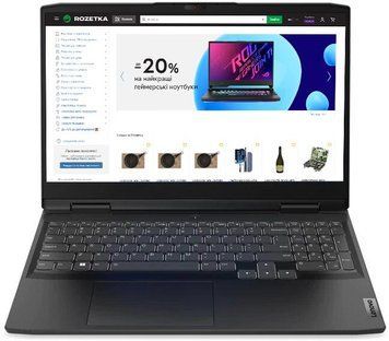 Ноутбук Lenovo IdeaPad Gaming 3 15IAH7 /AMD Ryzen 5 7530HS / RAM 16ГБ / SSD 512 ГБ / nVidia GeForce RTX 2050 /Windows 11 Home 82V9009URM фото