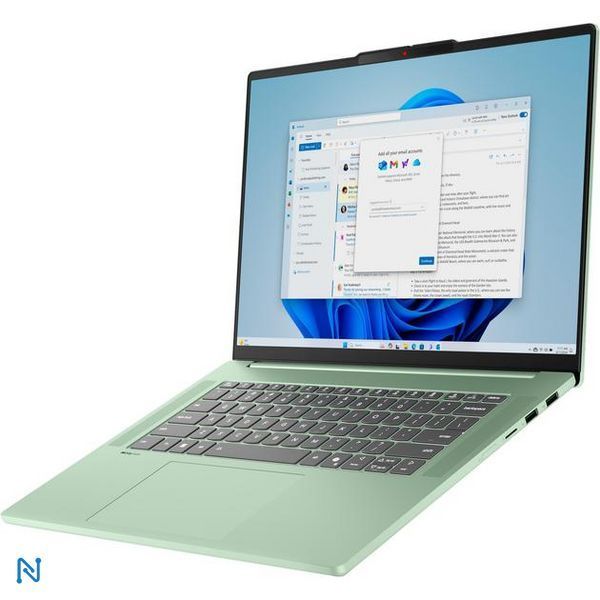 Ноутбук Lenovo IdeaPad Slim 5 15ARP10 (83J30038RM) AMD Ryzen 7 7735HS,15.3" WUXGA,16/1TB,AMD Radeon 680M,Windows 11 Home,Seafoam Green 83J30038RM фото