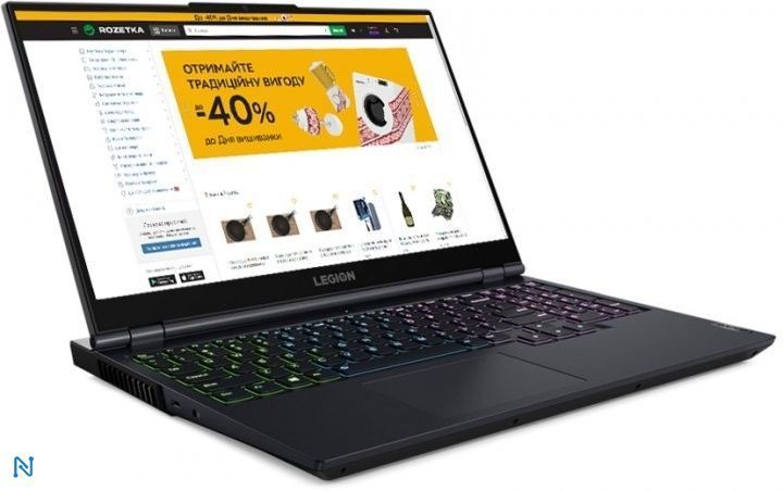 Ноутбук Lenovo Legion 5 15ACH6H ,AMD Ryzen 5 5600H,nVidia GeForce RTX 3060 6 ГБ, (82JU0065RM) Phantom Blue 82JU0065RM фото
