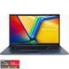 Ноутбук Asus VivoBook 15 M1502YA / AMD Ryzen 5 7430U / RAM 8 ГБ / SSD 512 ГБ/15.6"/ Quiet Blue /(M1502YABQ353),Windows 11 Home M1502YA-BQ353 фото 1
